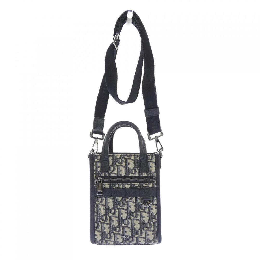 Christian Dior Dior DIOR SAFARI North-South Mini Tote Bag Oblique Jacquard 2E...